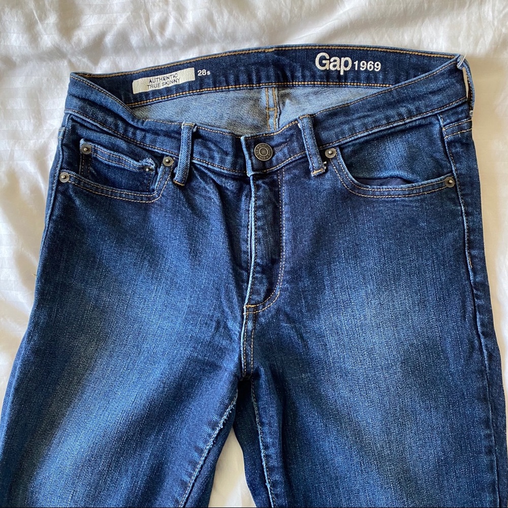 Gap 1969 Authentic True Skinny Jeans